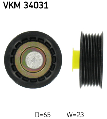 Galoppino/Guidacinghia, Cinghia Poly-V - VKM 34031 SKF